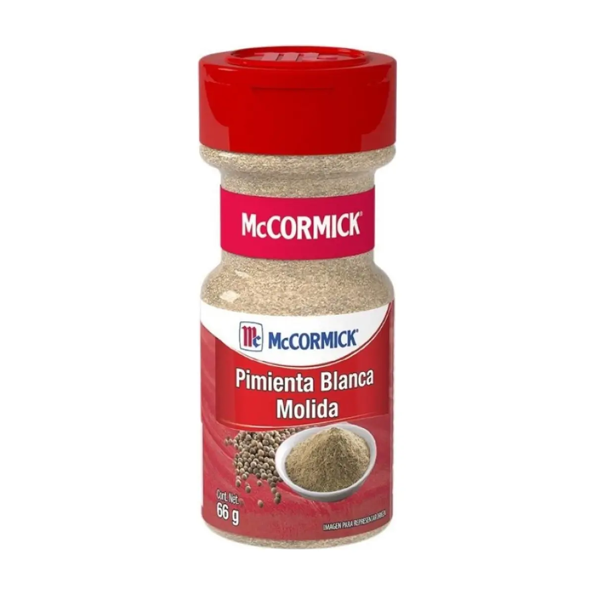Pimienta blanca molida McCormick (66 g / 2.34 oz) - Thumbnail 2