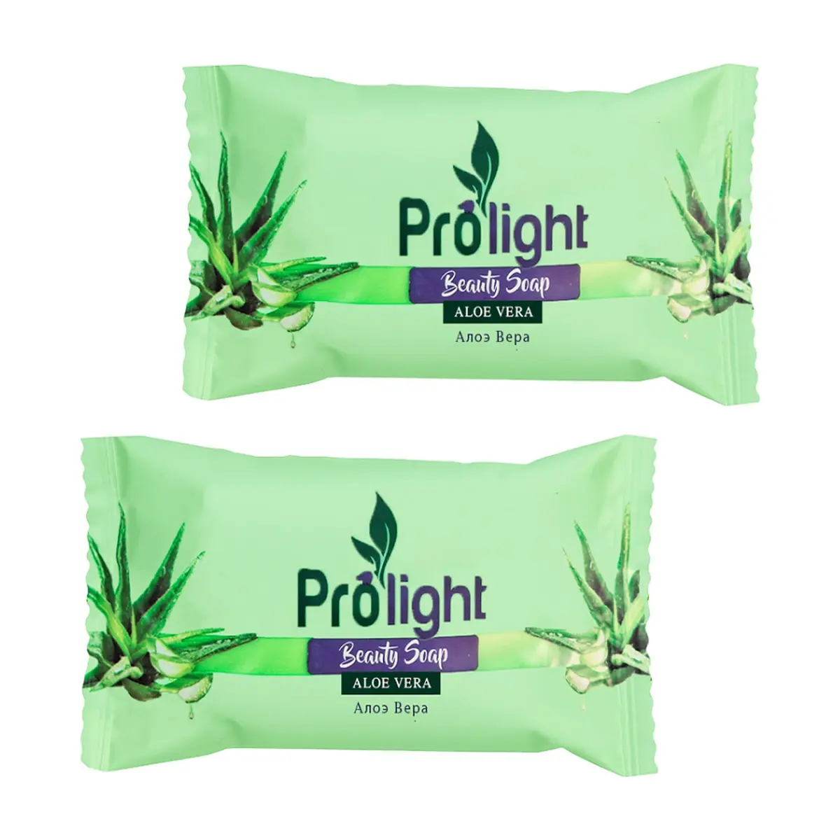 Jabón de belleza con fragancia aloe vera Prolight (2 x 100 g / 3.52 oz)