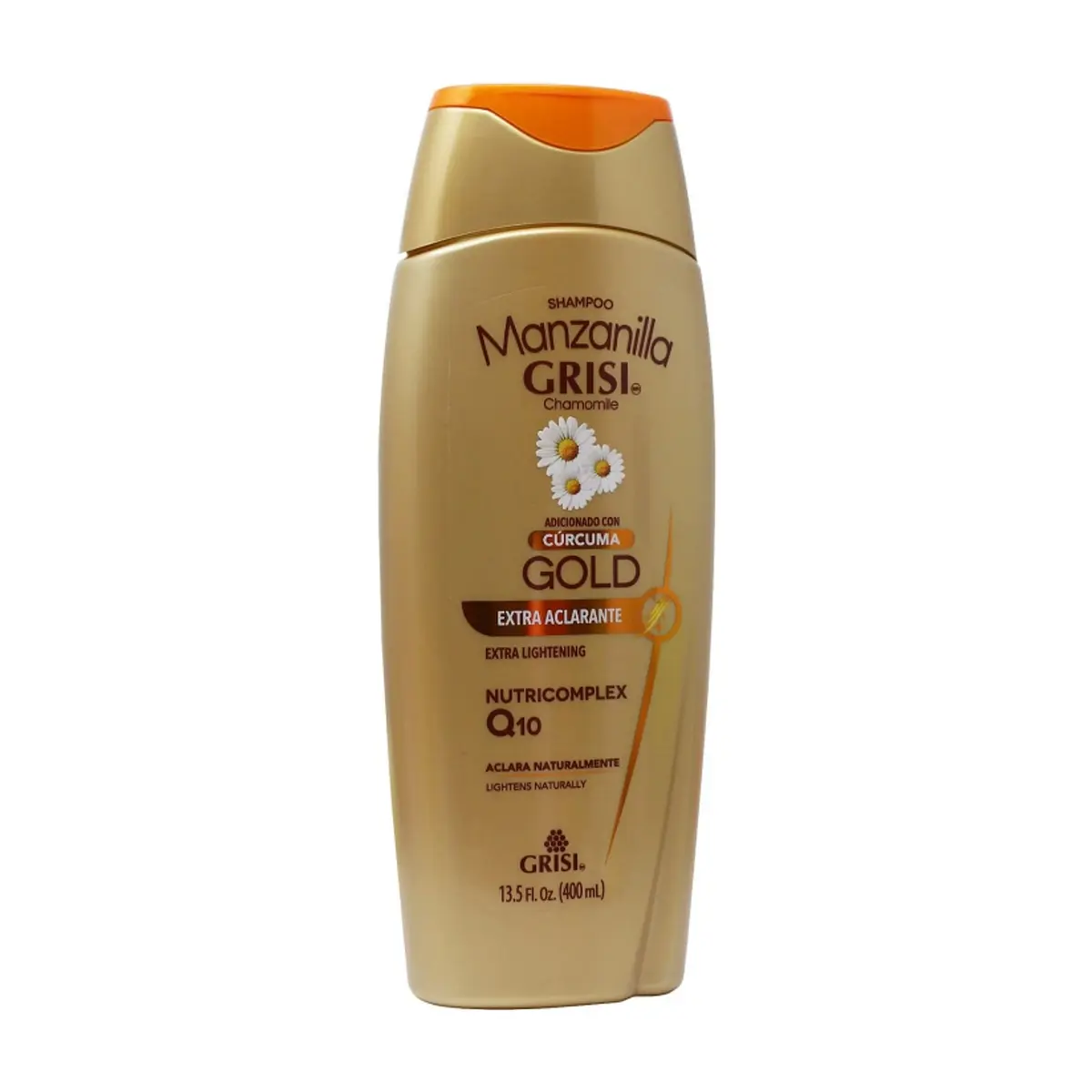 Champú de manzanilla con cúrcuma Grisi (400 ml / 13.5 fl.oz)