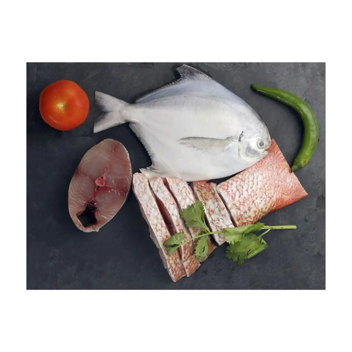 Pescado pargo en rodajas ALLÁ (1 kg / 2.2 lb) - Thumbnail 3