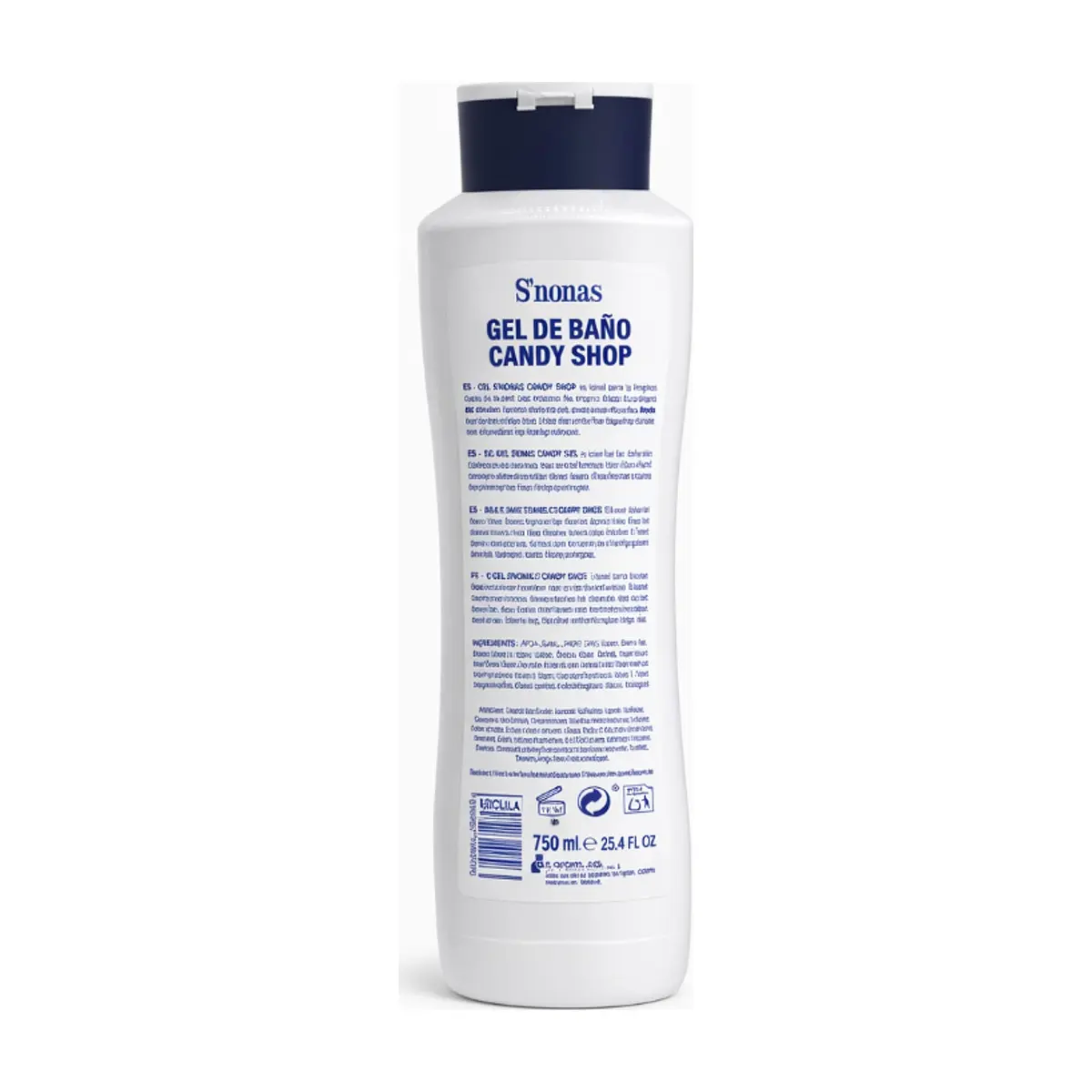 Gel de baño Candy Shop S'nonas (750 ml) - Thumbnail 6