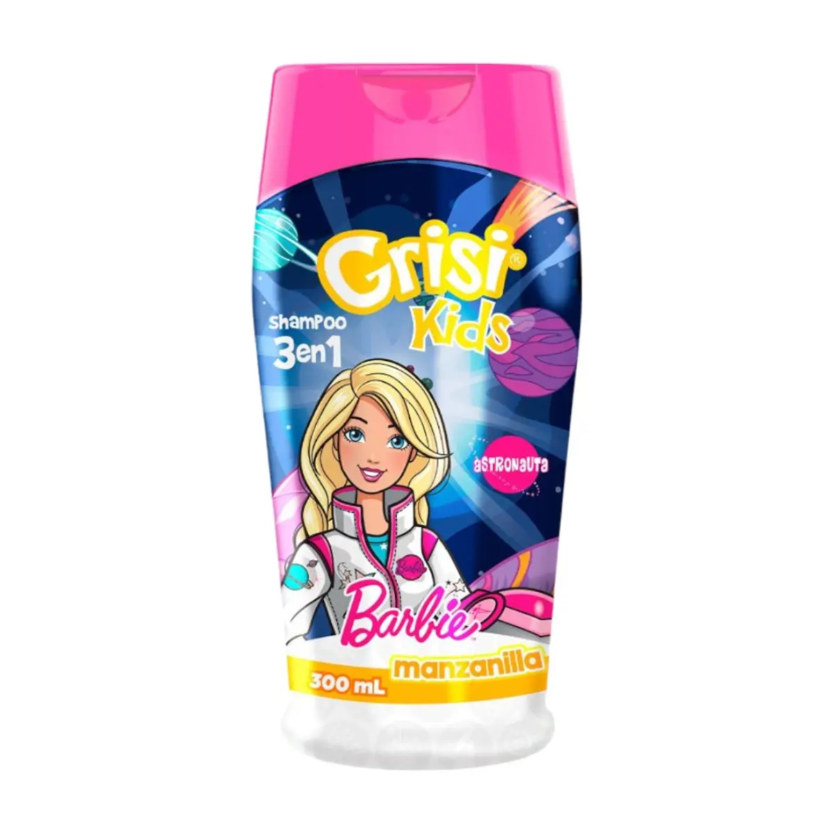 Champú infantil 3 en 1 Barbie Astronauta Grisi Kids (300 ml) - Thumbnail 3