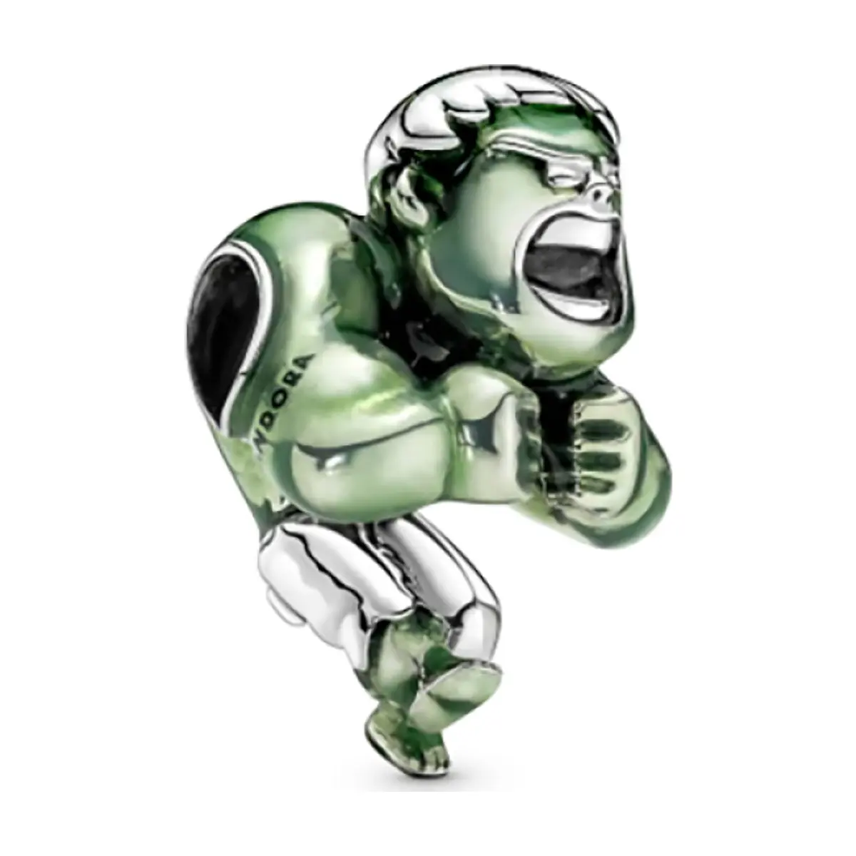 Charm de plata S925 estilo Pandora Hulk los Vengadores de Marvel