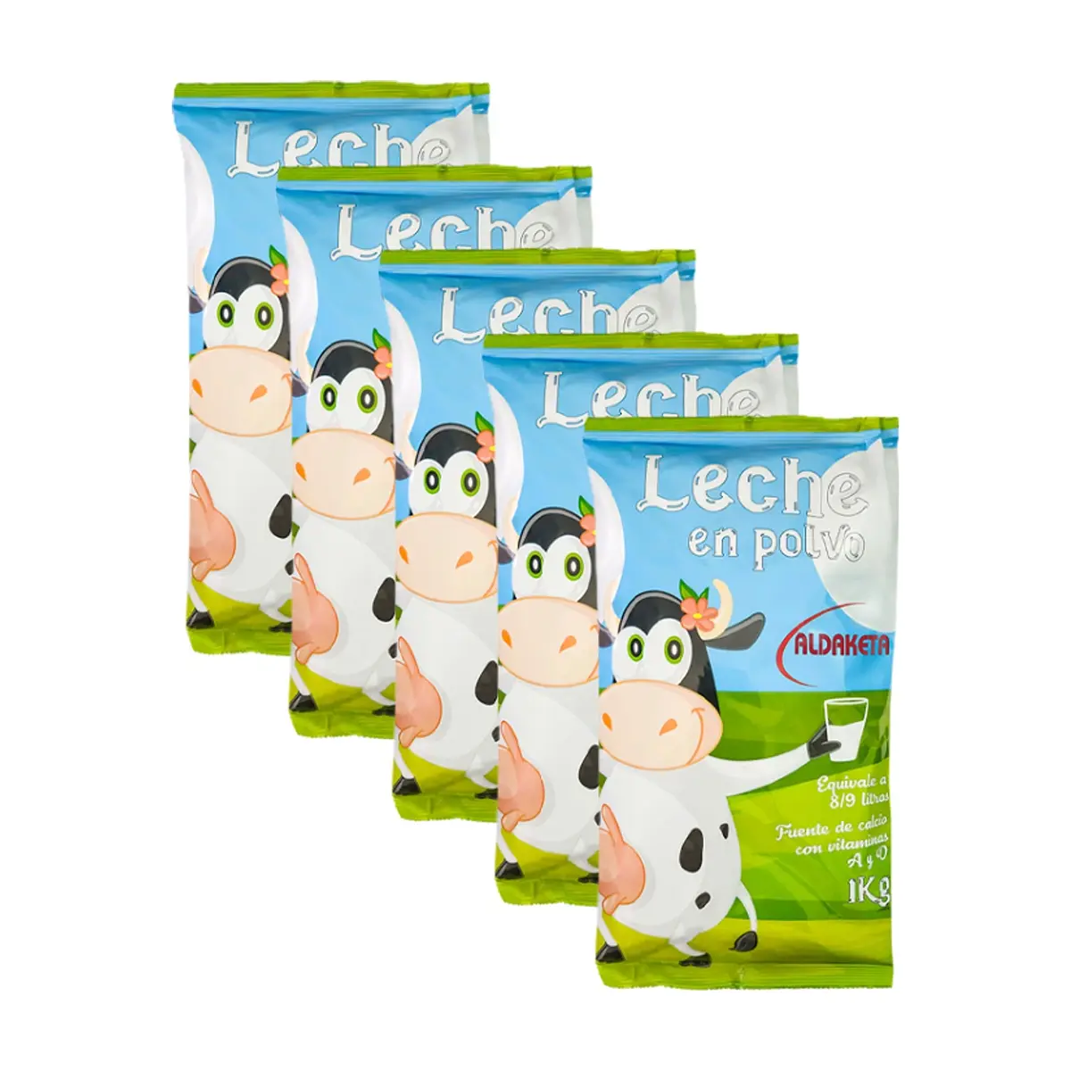 Leche en polvo (5 x 1 Kg)