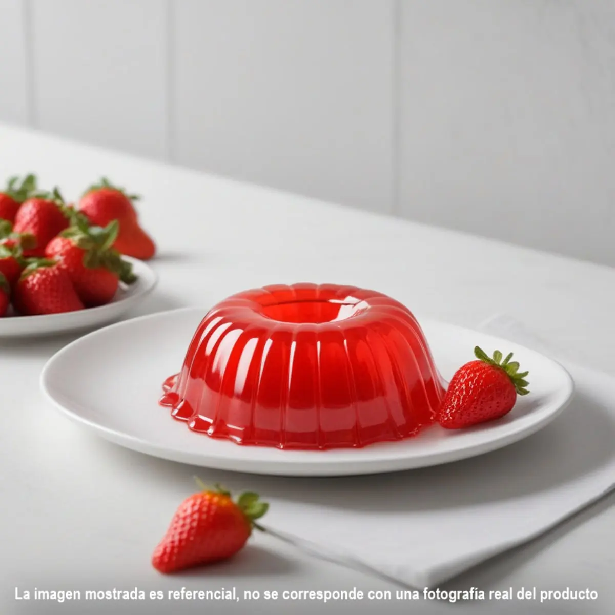Gelatina sabor fresa Oli (85 g / 3 oz) - Thumbnail 3