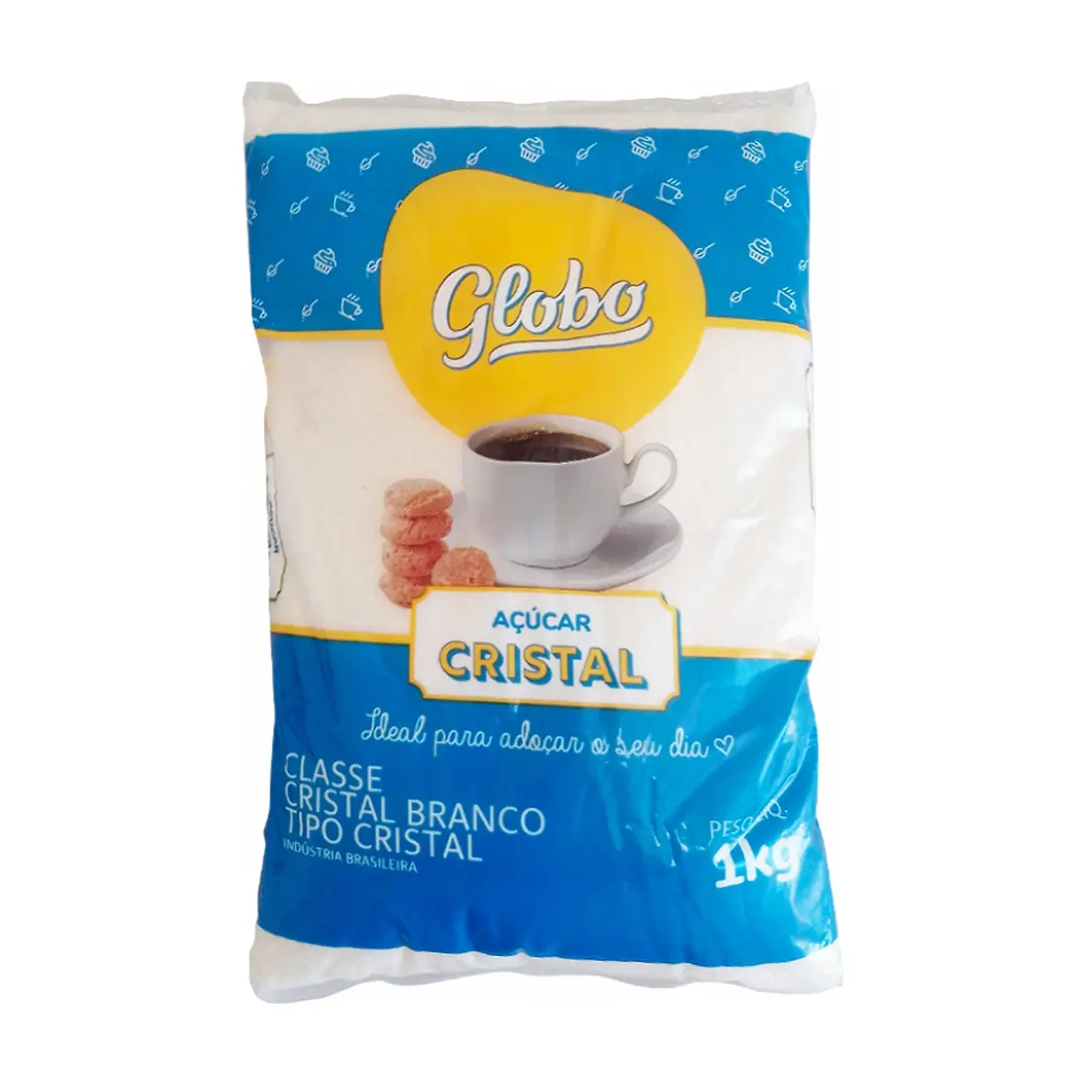 Azúcar blanca cristal Globo (1 kg / 2.2 lb)