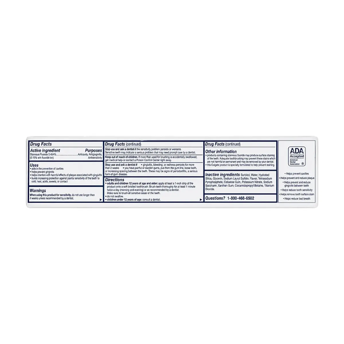 Pasta dental blanqueadora prevención activa Colgate Total (144 g / 5.1 oz) - Miniatura 3