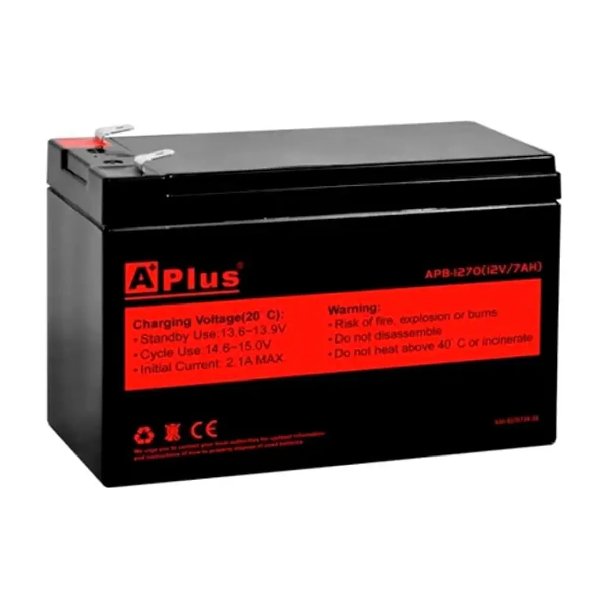 Batería 12V/7A APlus