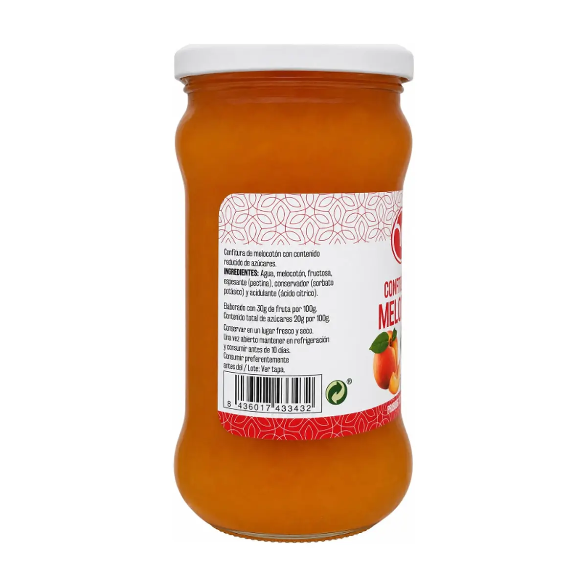 Confitura de melocotón light Vima Foods (310 g / 10.93 oz) - Thumbnail 3