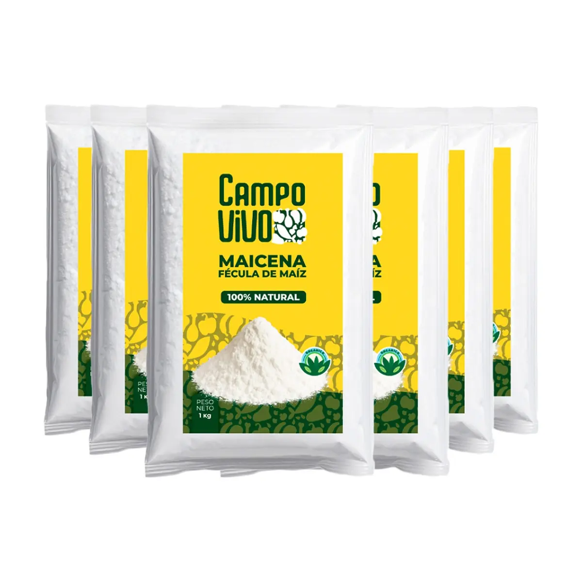 Maicena Campo Vivo (6 x 1 kg / 2.2 lb)