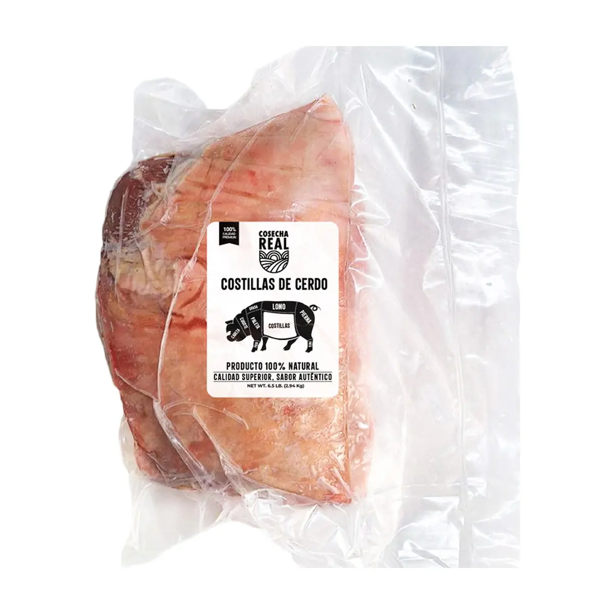 Costillas de cerdo Cosecha Real (2.94 kg / 6.5 lb) - Miniatura 2