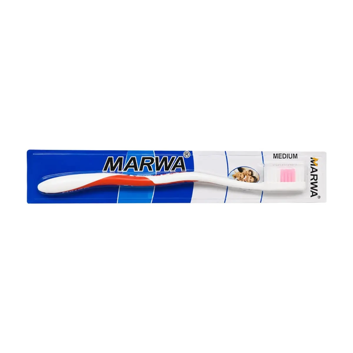 Cepillo de dientes rojo Marwa - Thumbnail 2