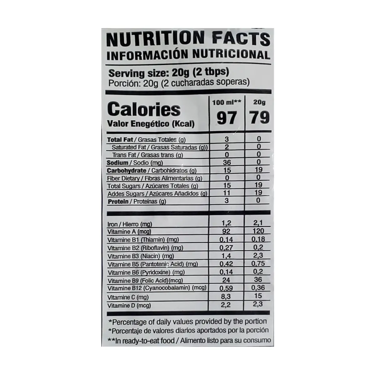 Chocolate instantáneo Nezka (400 g / 14.11 oz) - Thumbnail 4