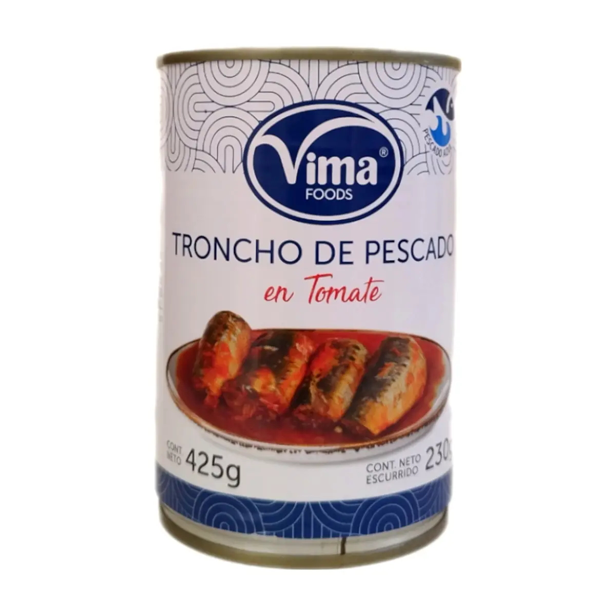 Troncho de pescado en tomate Vima Foods (425 g / 15 oz) - Miniatura 1