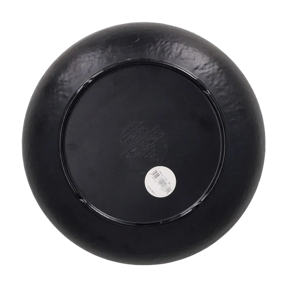 Plato llano color negro Kulsan - Thumbnail 4
