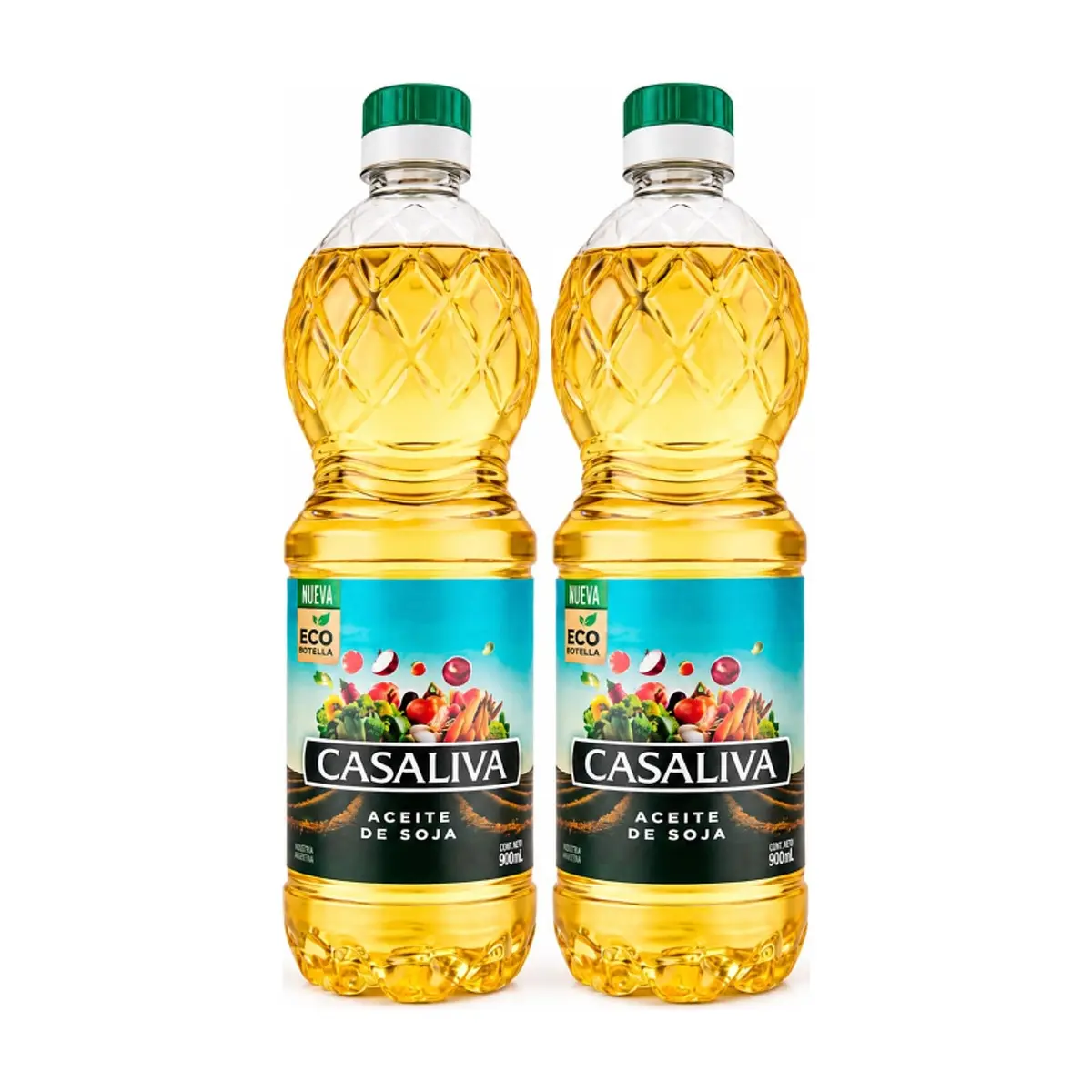 Aceite de soja Casaliva  ( 2 x 900 ml)