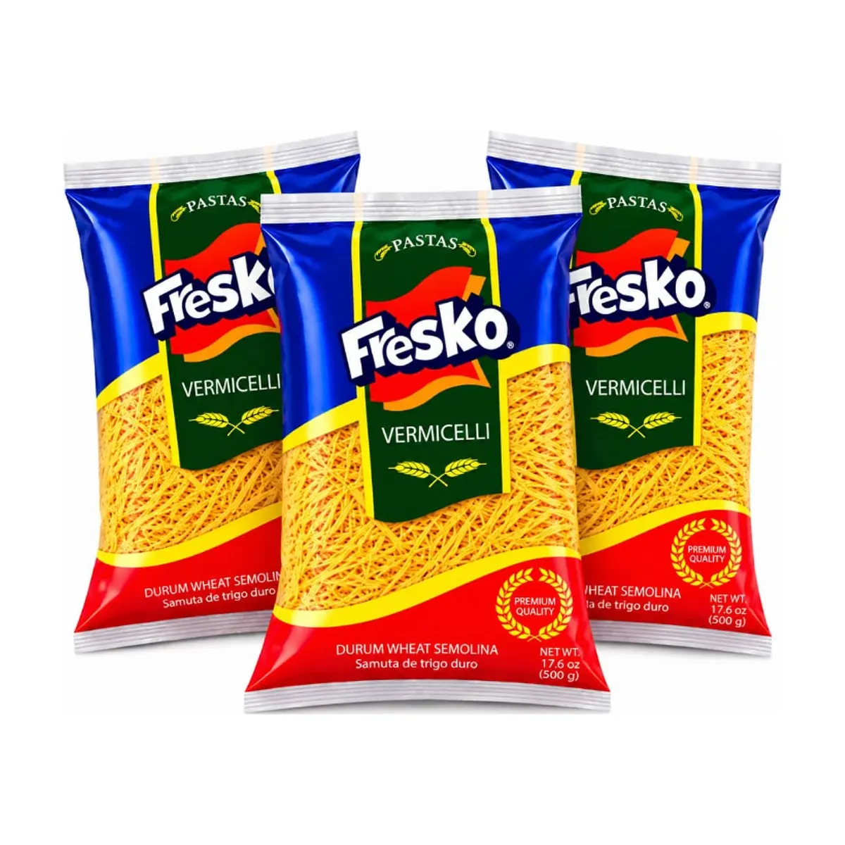 Fideos Fresko (3 x 500g) - Imagen 1