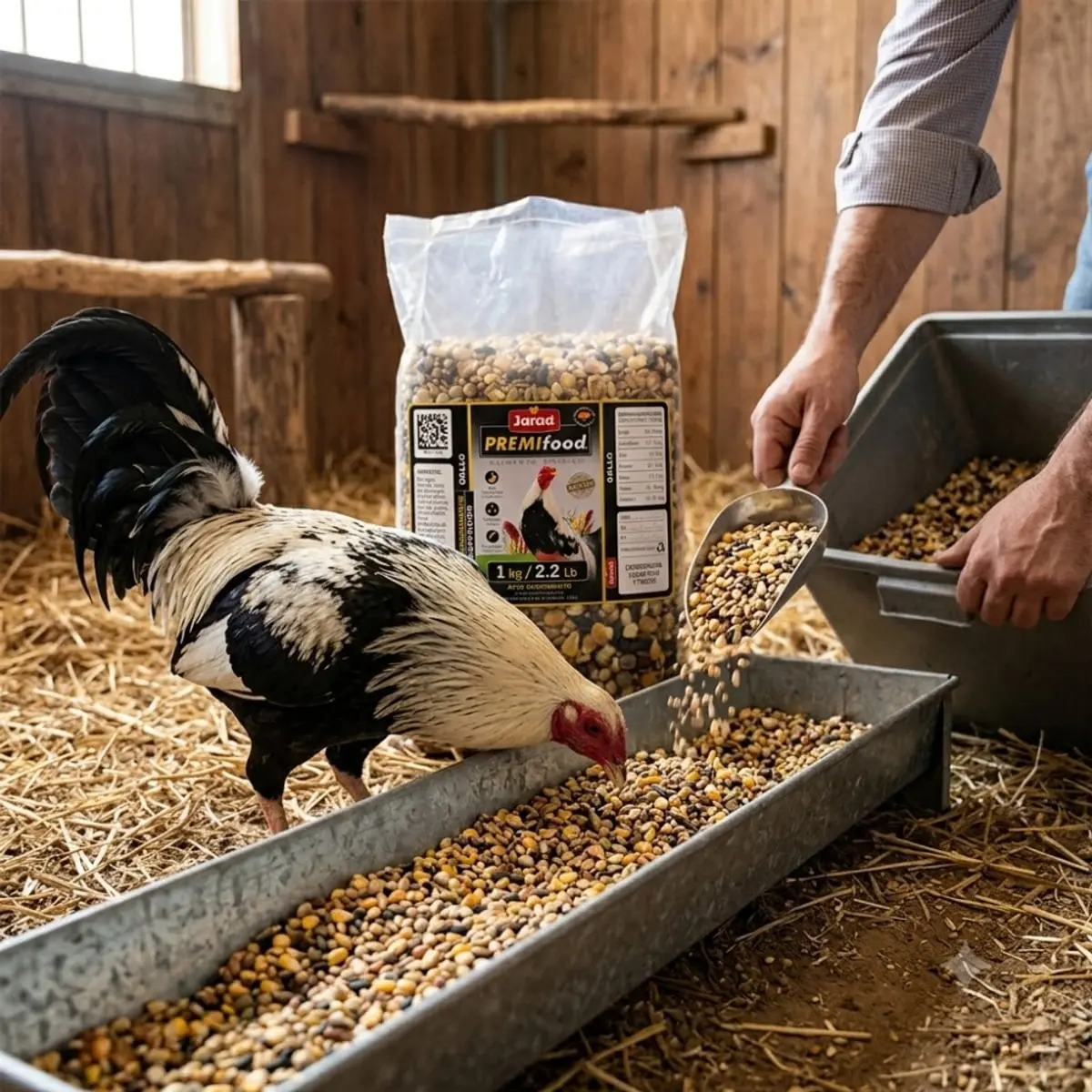 Alimento premium para gallo Jarad Premifood (1 kg / 2.2 lb) - Thumbnail 4
