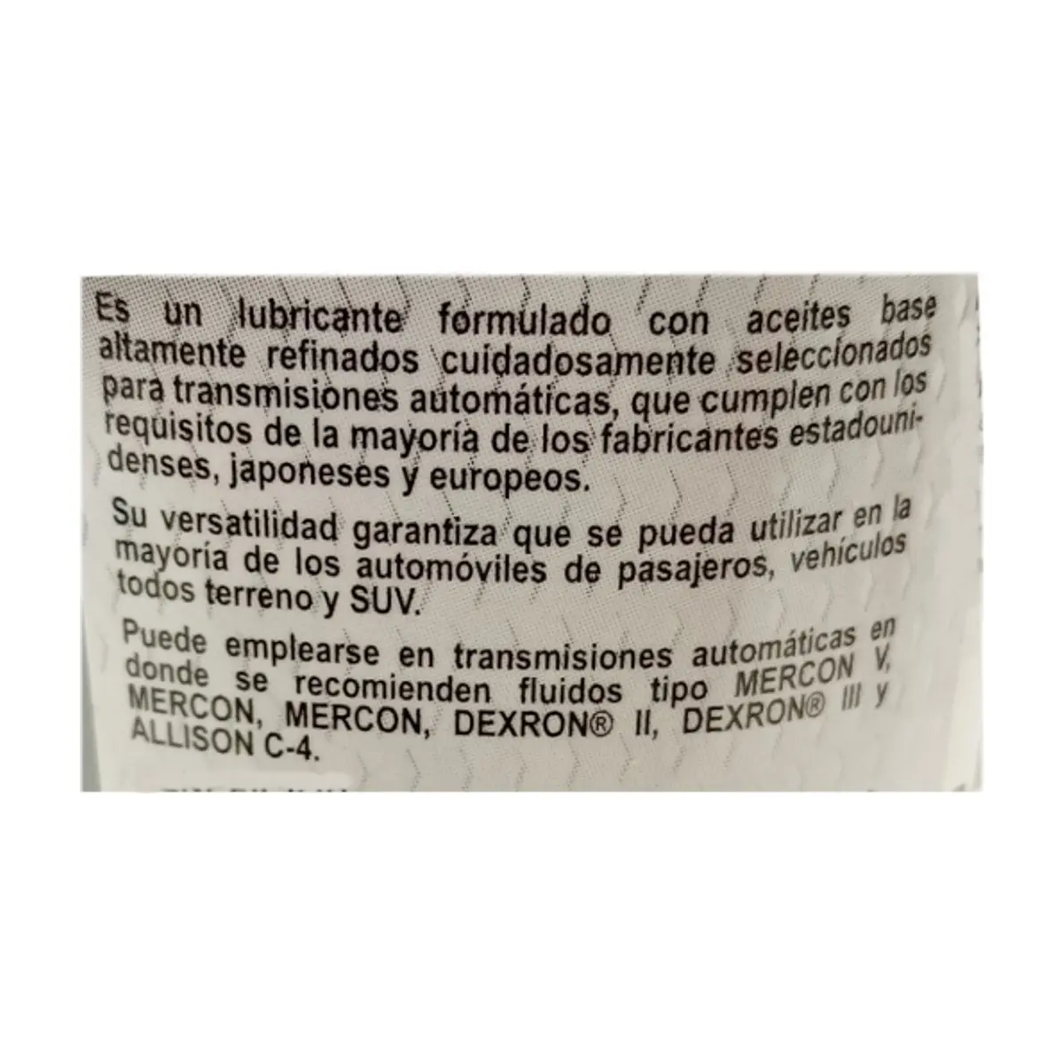 Aceite transmisión automática ATF MERCON-V Super Lube (900 ml) - Thumbnail 2