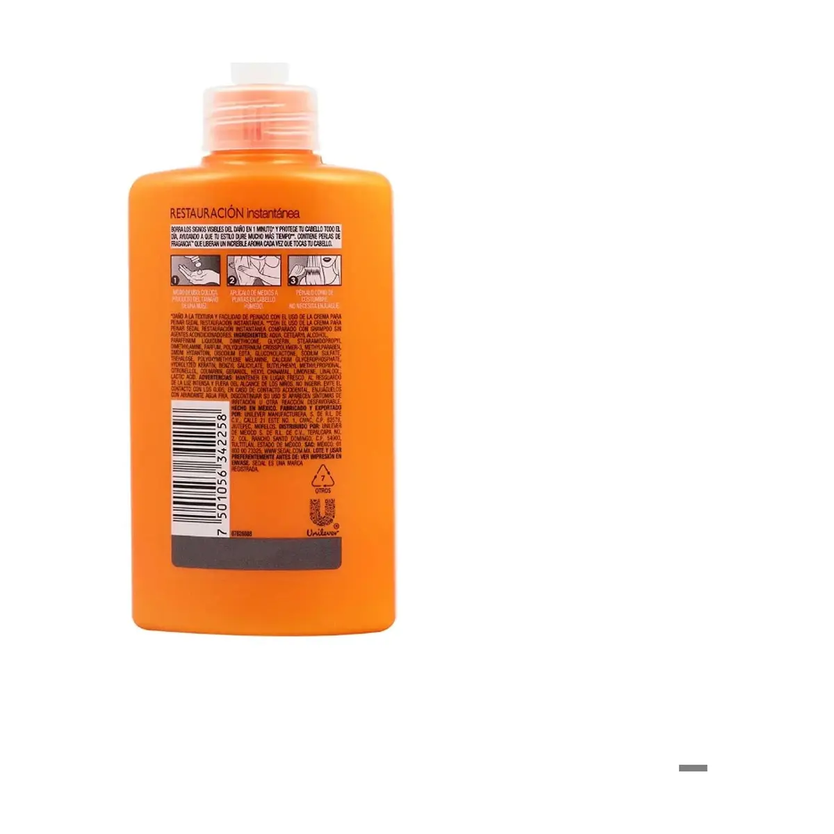 Crema para peinar restauración instantánea Sedal (135 ml) - Thumbnail 4