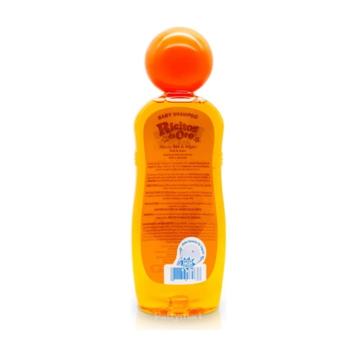 Champú de miel y argán para bebé Ricitos de Oro (400 ml / 13.5 fl.oz) - Thumbnail 2