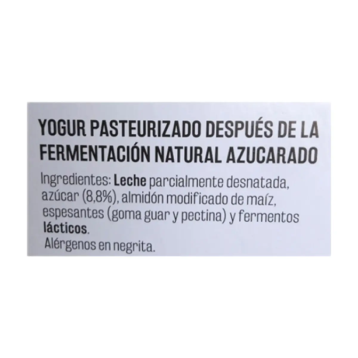 Yogurt pasteurizado natural azucarado Vima Foods (4 x 100 g / 3.52 oz) - Miniatura 2