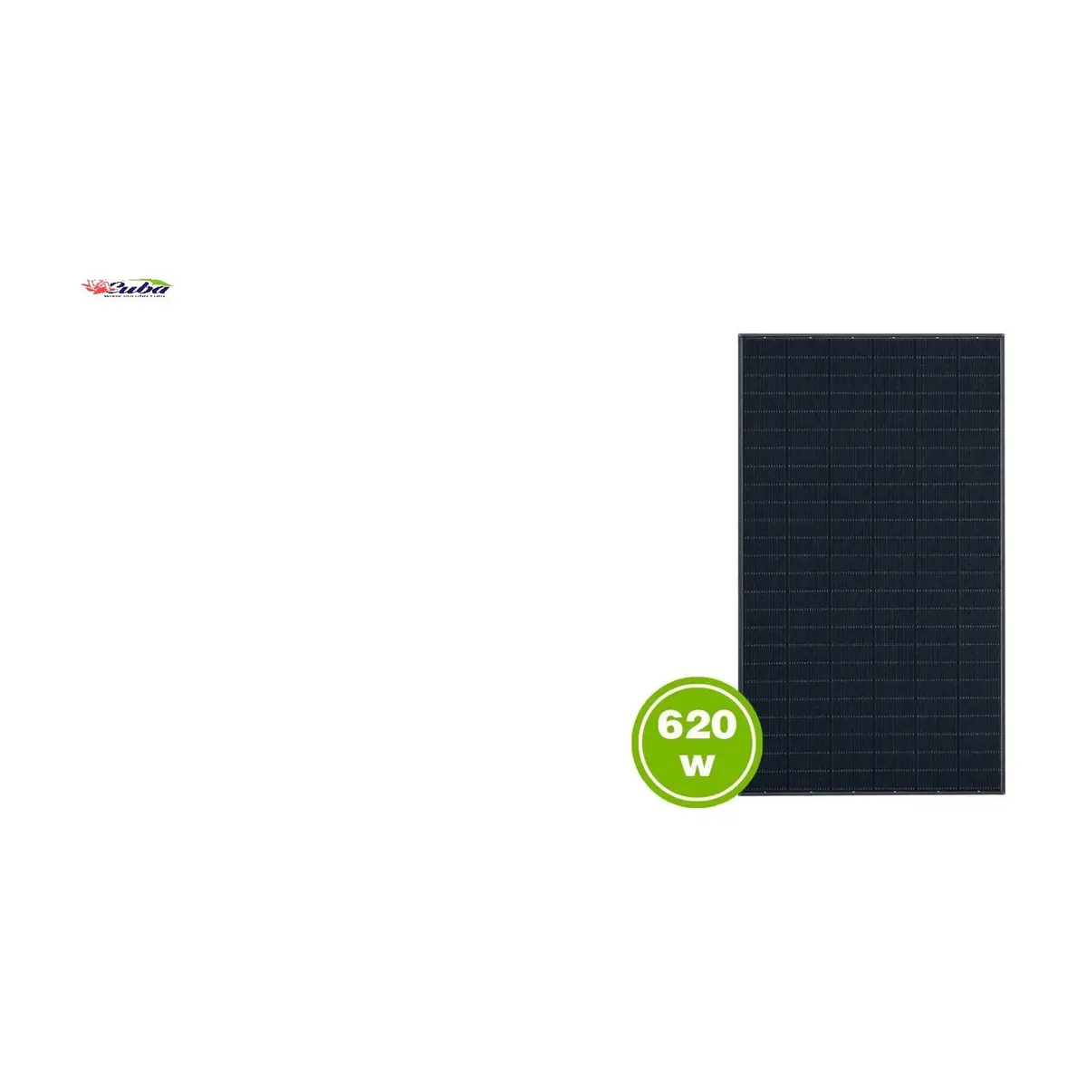 PANEL SOLAR 620W