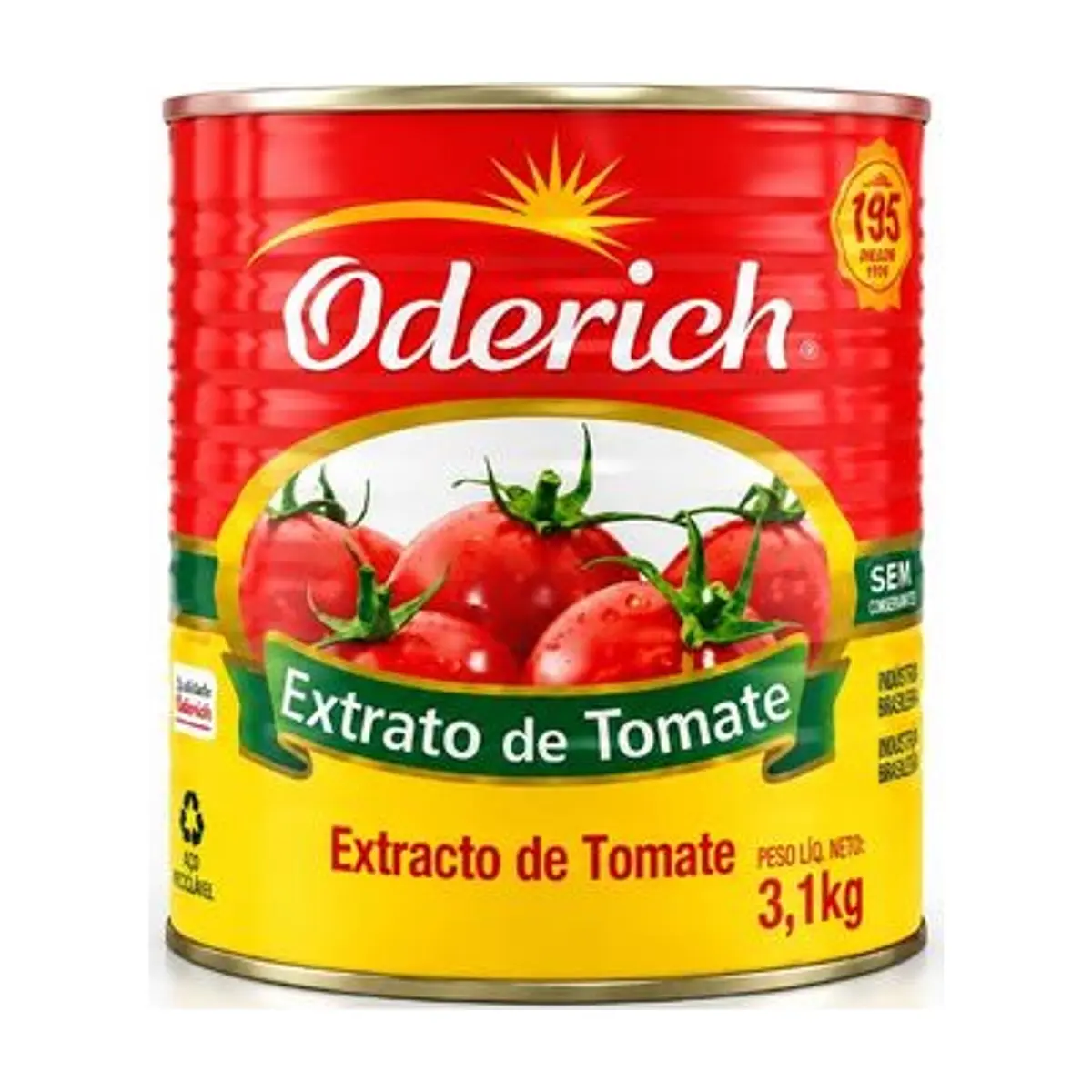 Pasta de Tomate (3100 gr) ODERICH
