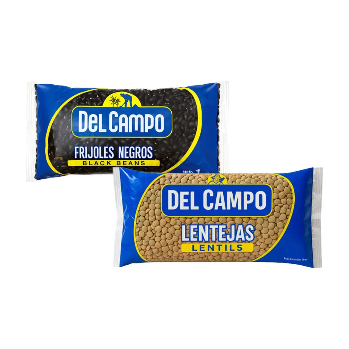Frijoles negros Del Campo + Lentejas Del Campo