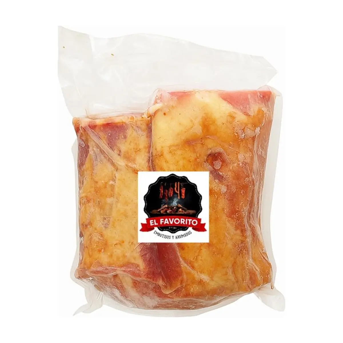 Lomo de cerdo ahumado sin piel y sin hueso El Favorito (2 kg / 4.4 lb)