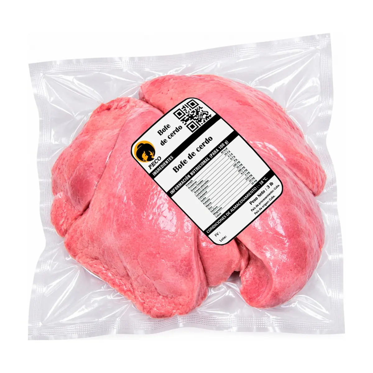 Bofe de cerdo Peco (1.36 kg / 3 lb) - Thumbnail 2