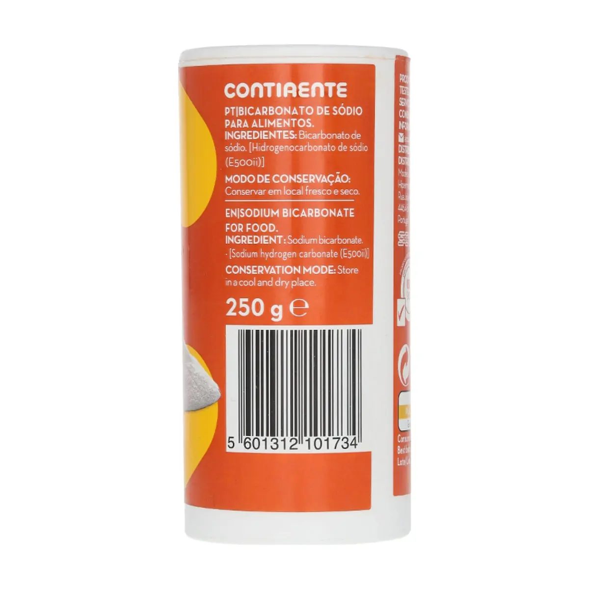 Bicarbonato de sodio Continente (250 g / 8.8 oz) - Thumbnail 2