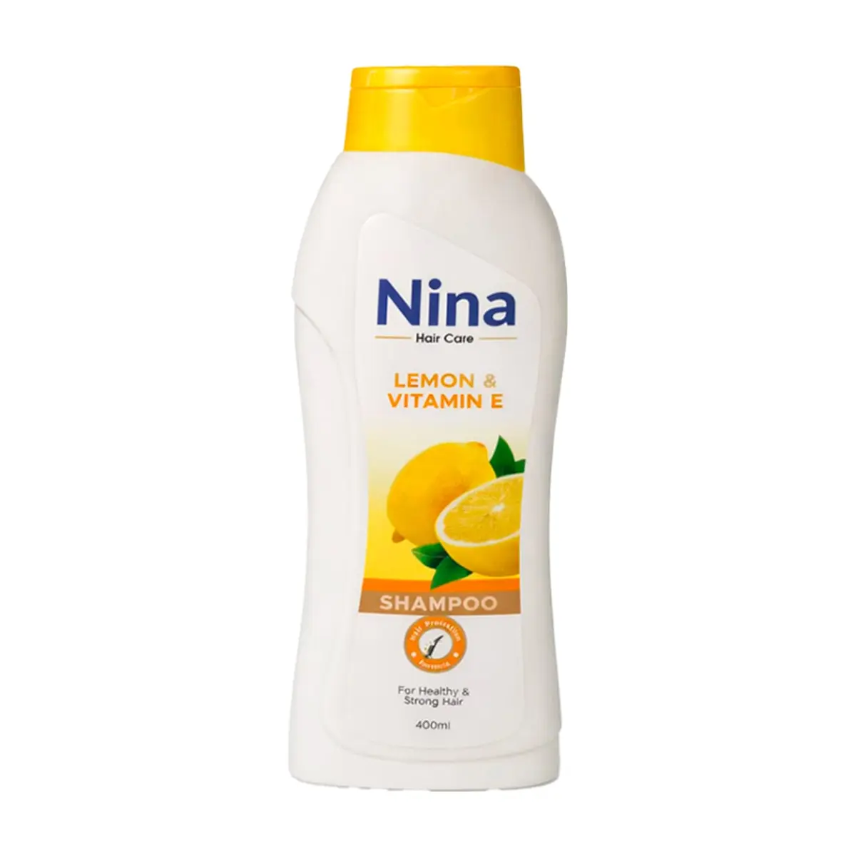 Champú con esencia de limón y vitamina E Nina (400 ml)