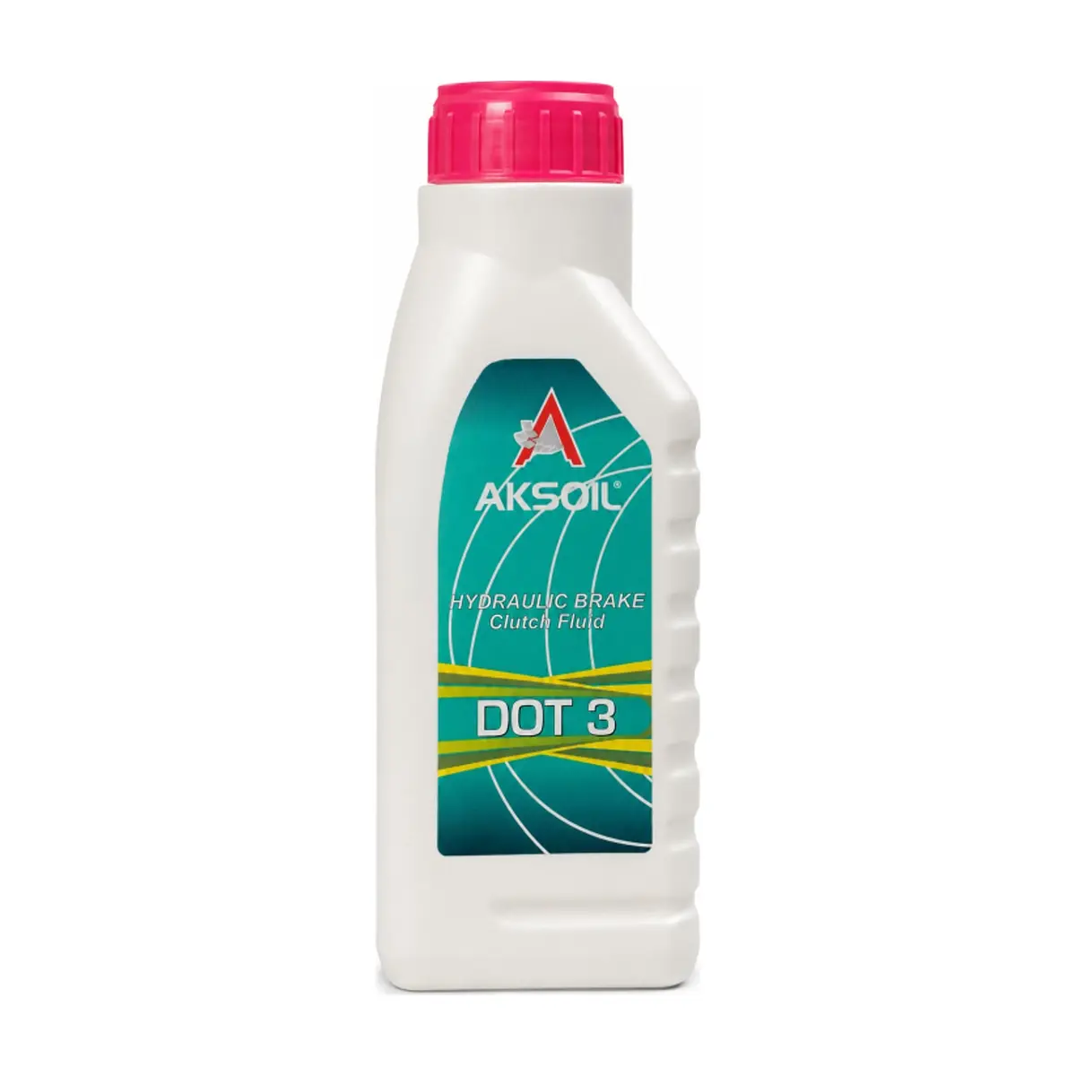 Líquido sintético para frenos y embrague DOT 3 Aksoil (500 ml)