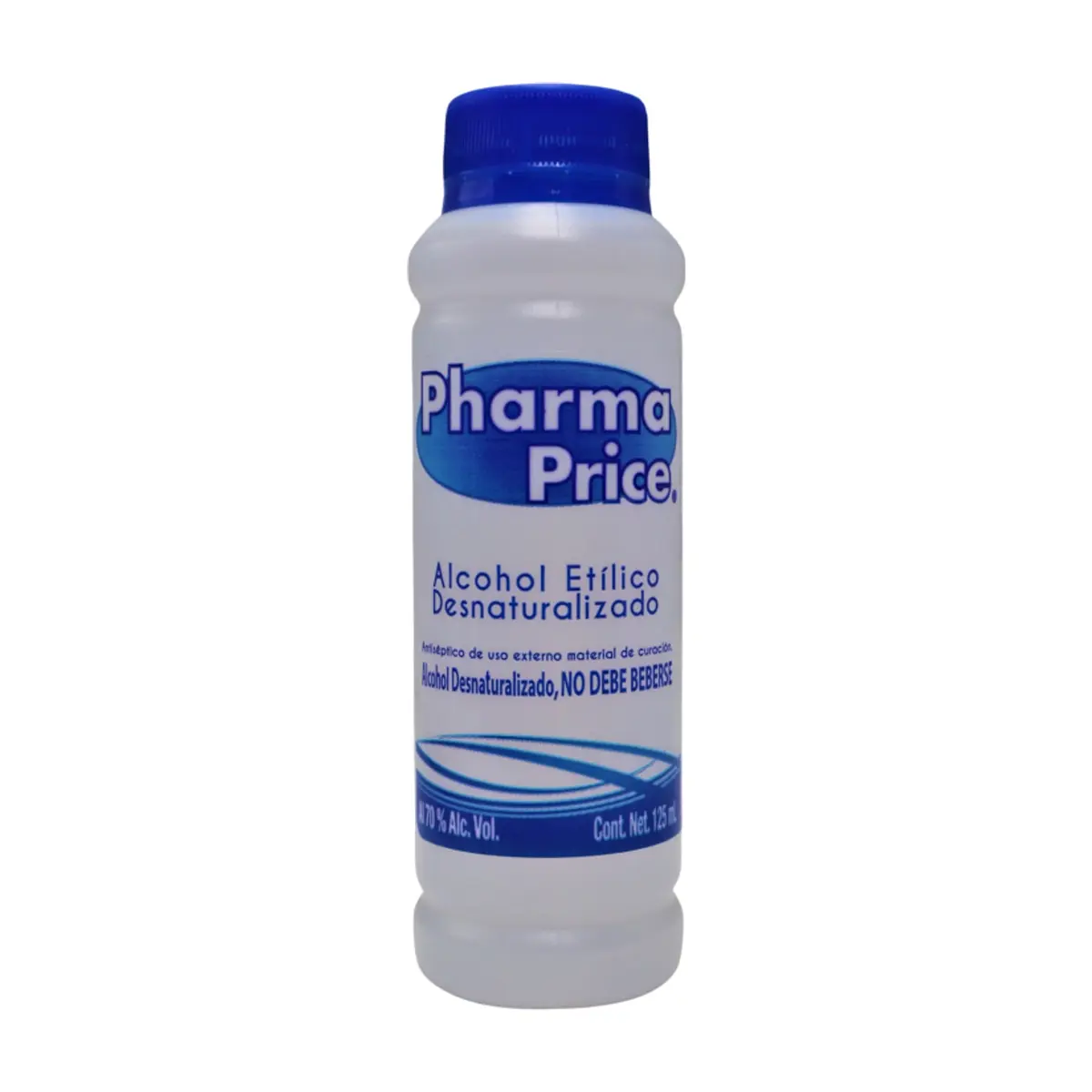 Alcohol etílico desnaturalizado 70% Pharma Price (125 ml / 4.39 fl. oz)