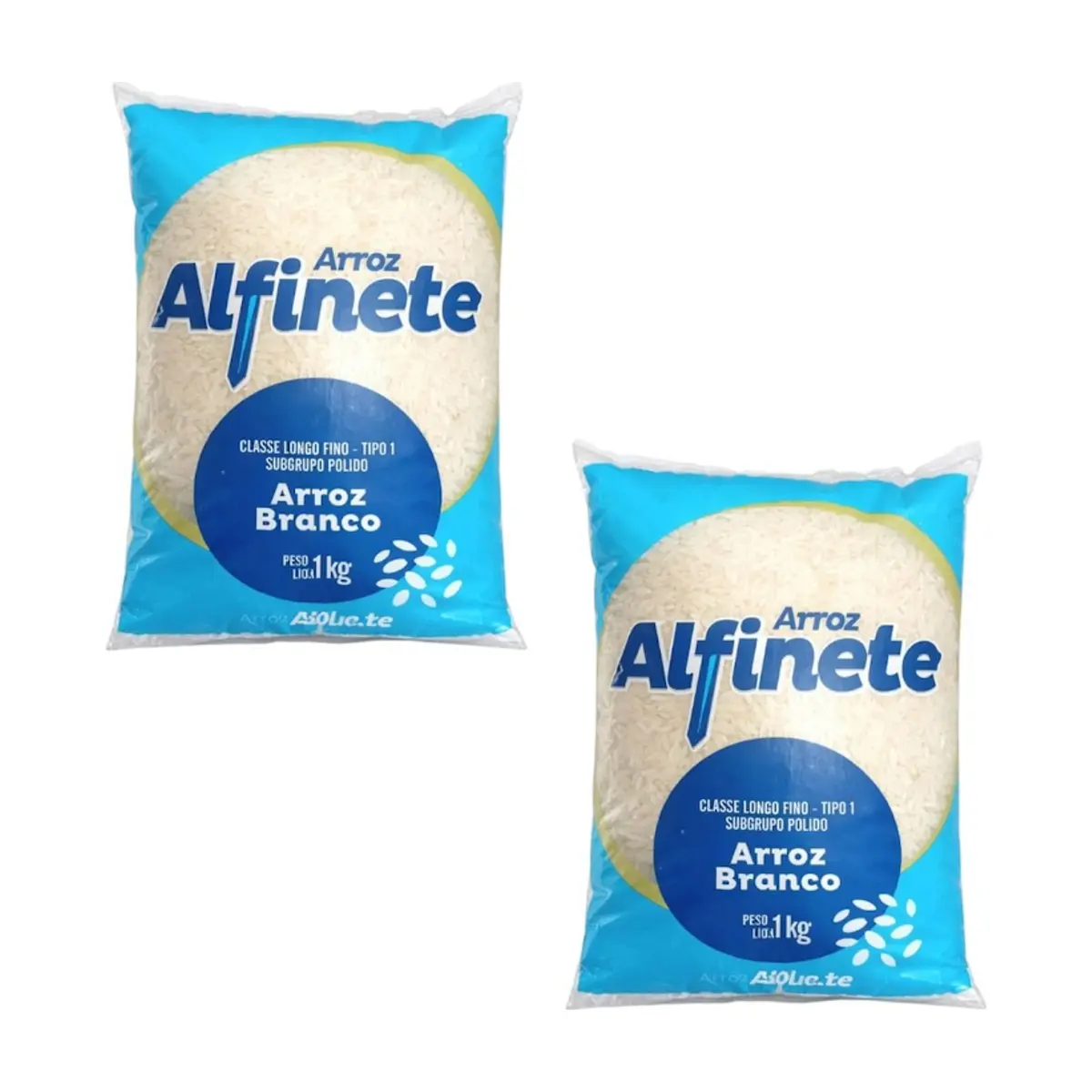 Arroz blanco Alfinete (2 x 1 kg / 2.2 lb) - Miniatura 1