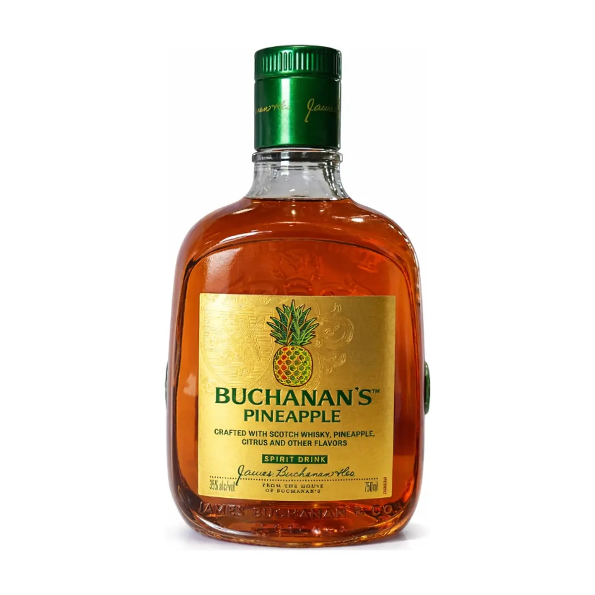 Whisky escocés mezclado sabor piña Buchanan's (750 ml) - Imagen 1