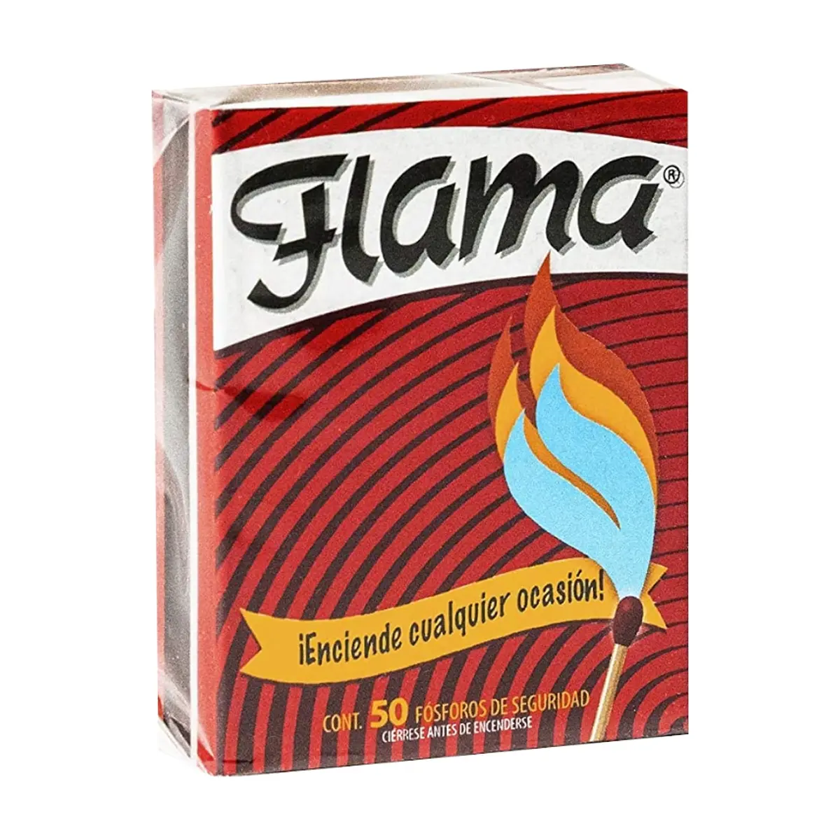 Caja de fósforos Flama (50 U) - Thumbnail 1