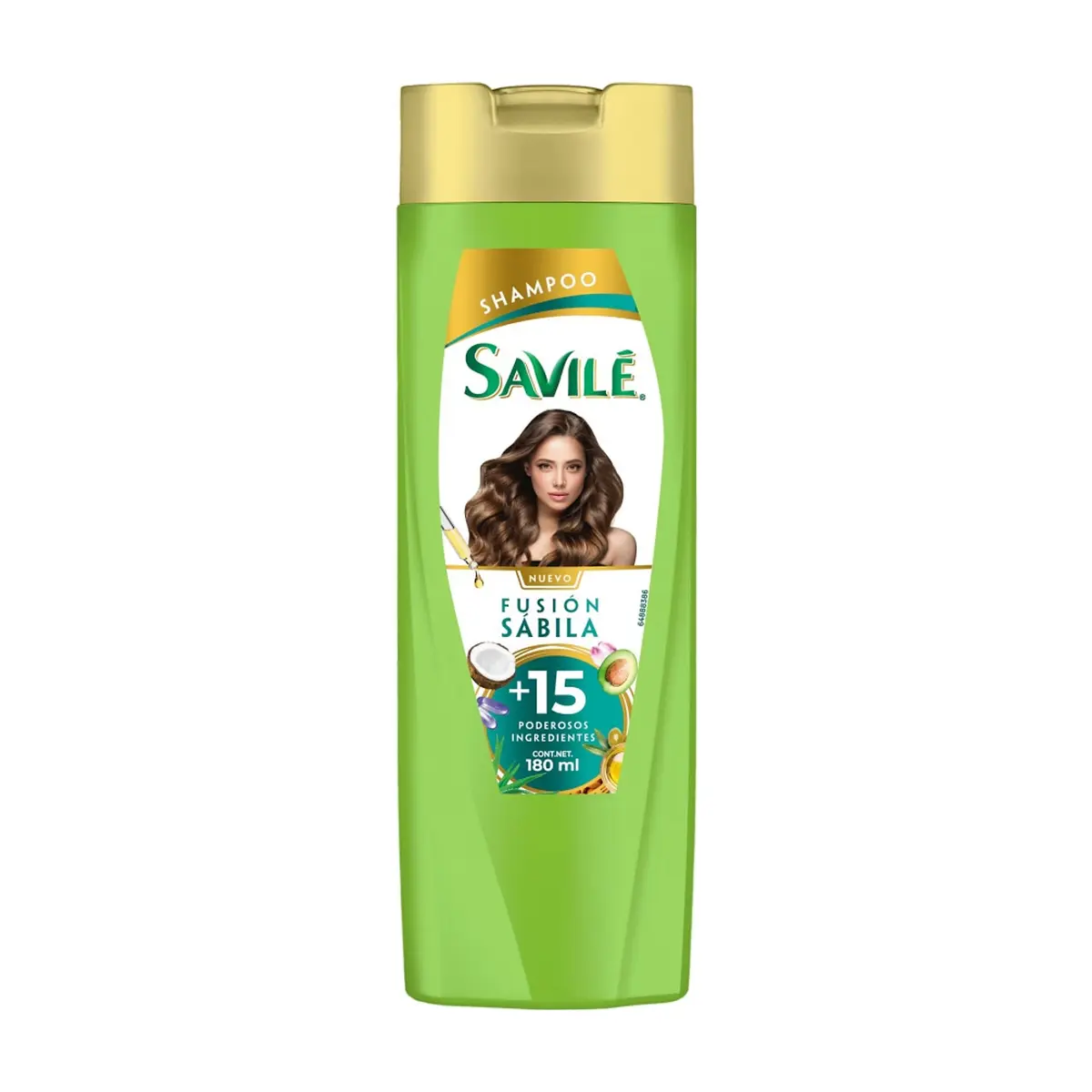 Champú fusión sábila +15 Savilé (180 ml)