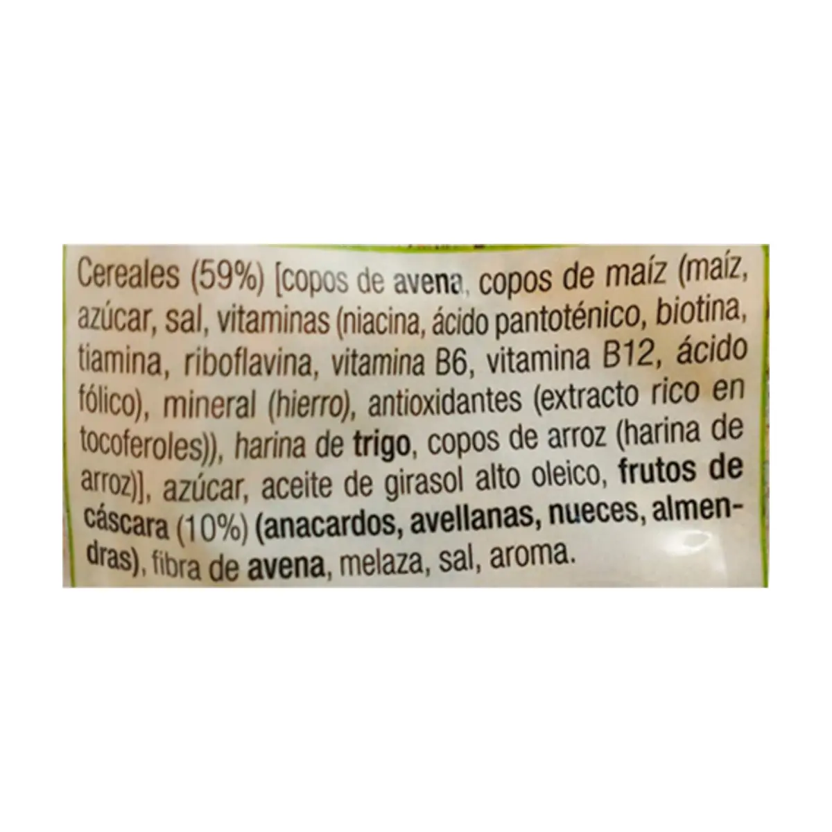 Cereal Muesli crujiente de frutos secos Ceridés (500 g / 1.1 lb) - Miniatura 6
