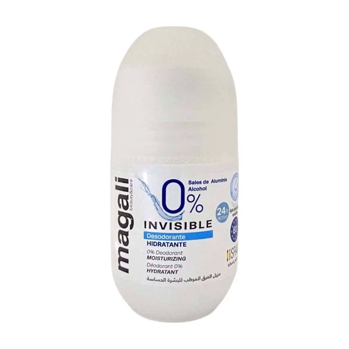 Desodorante hidratante invisible Magali (50 ml / 1.69 oz) - Imagen 1