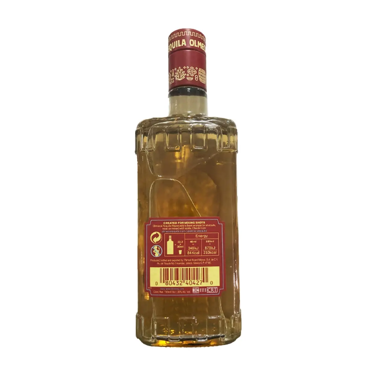 Tequila reposado 35 % vol Olmeca (700 ml) - Thumbnail 2