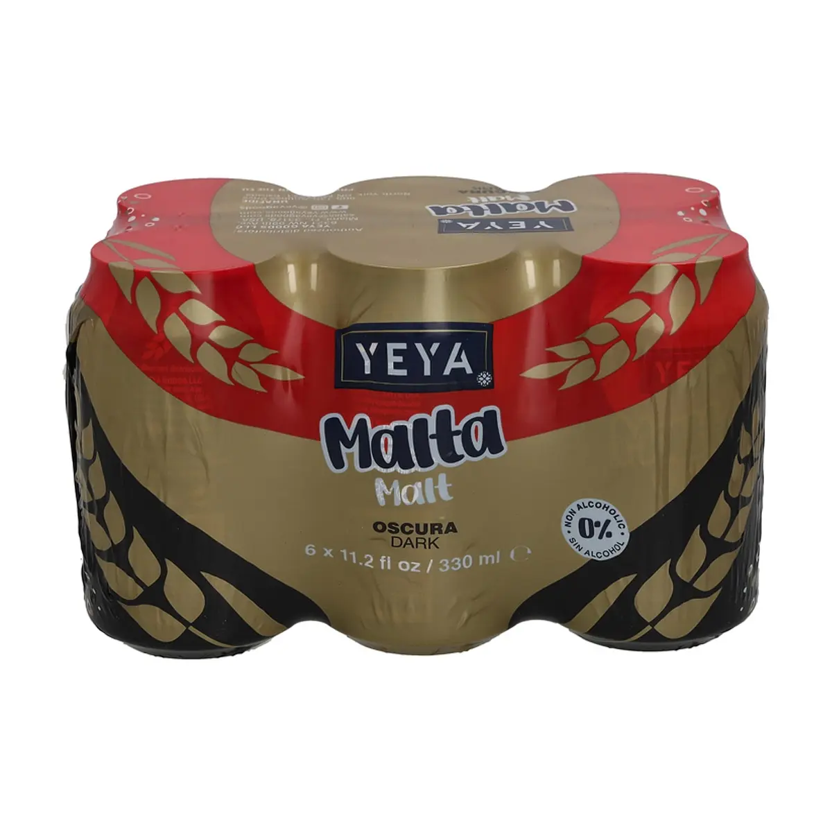 Malta oscura YEYA (6 x 330 ml) - Miniatura 4