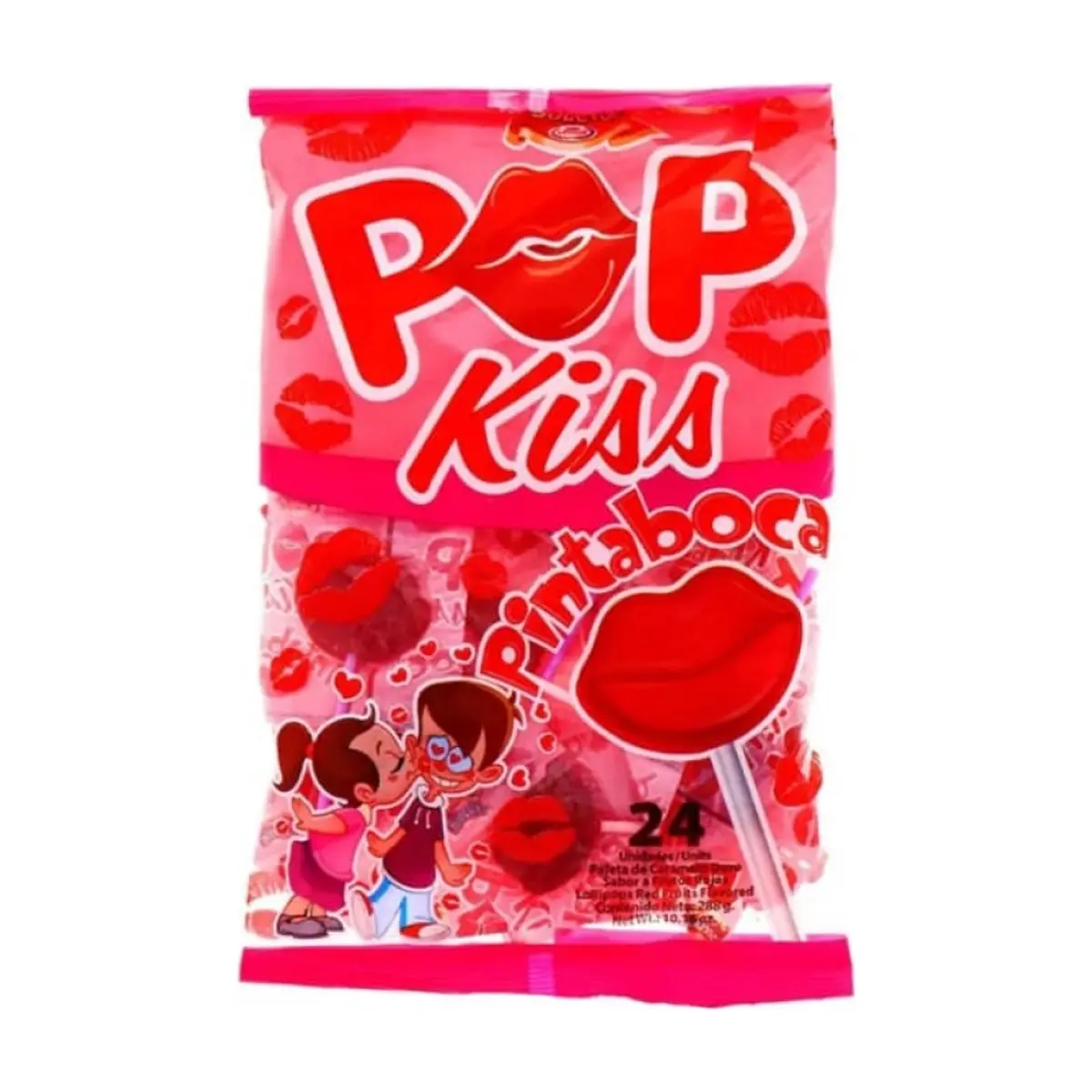 Paleta de frutos rojos pintaboca Confites Venus (228 g / 10.16 oz)