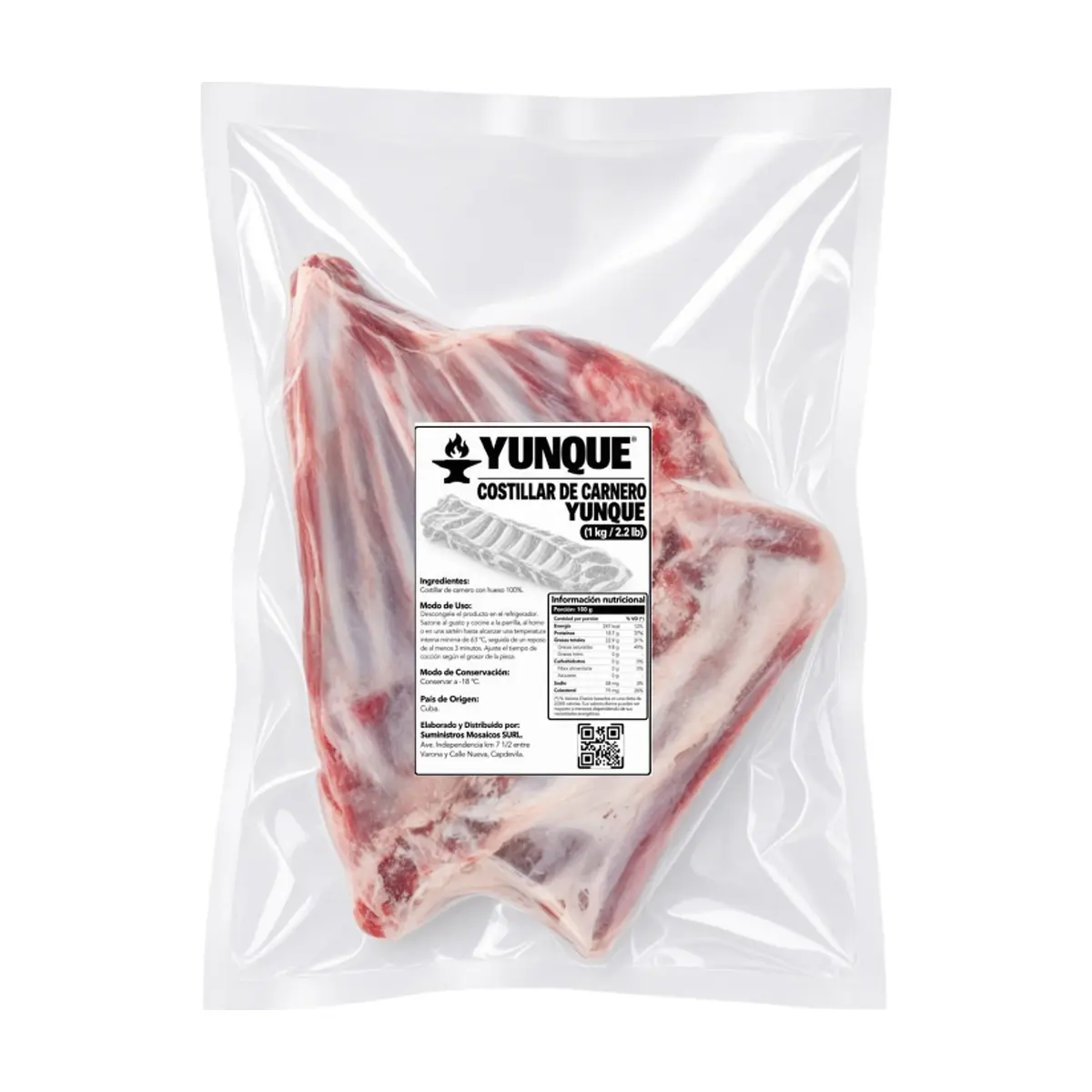Costillar de carnero Yunque (1 kg / 2.2 lb) - Miniatura 1