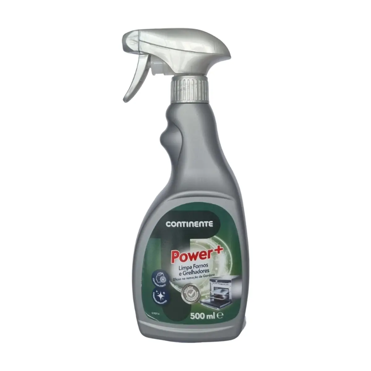 Limpiador de hornos Power+ en spray Continente (500 ml / 16.9 fl oz)