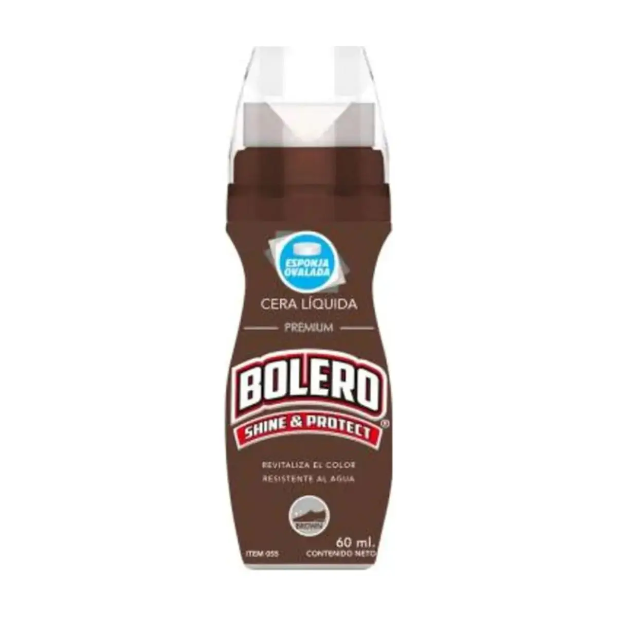 Cera líquida para calzados color carmelita Bolero (60 ml)