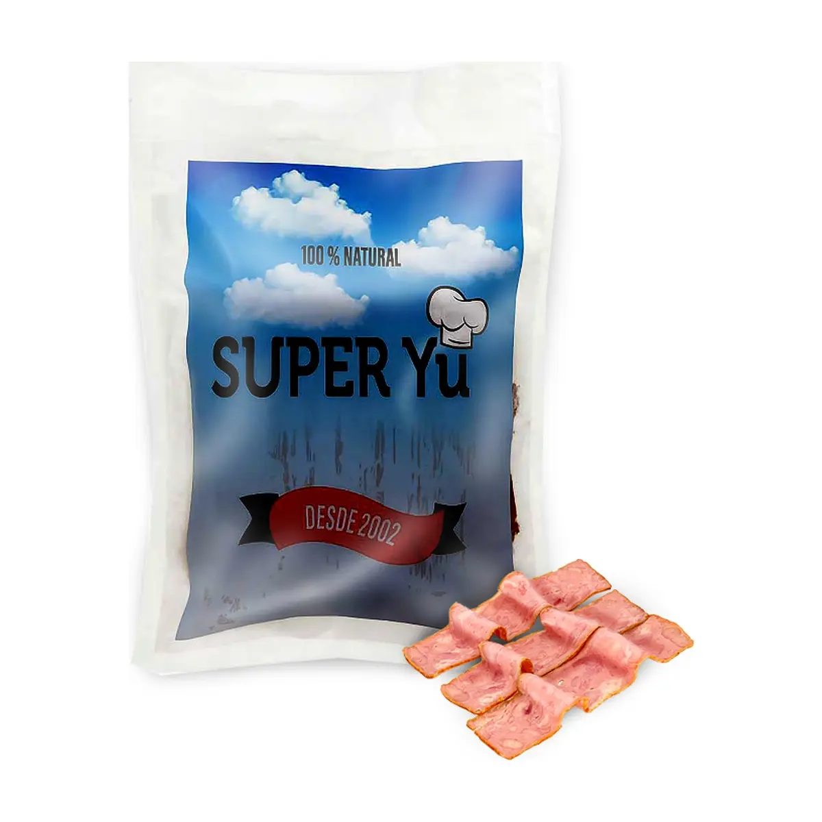 Fiambre lasqueado de cerdo Super Yu (500 g / 1.1 lb)