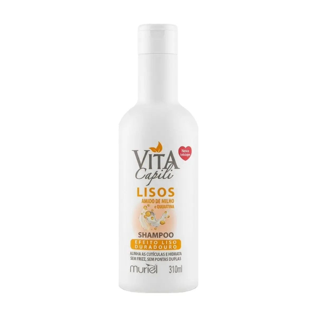Champú de almidón de maíz y queratina Vita Capili Muriel (310 ml)
