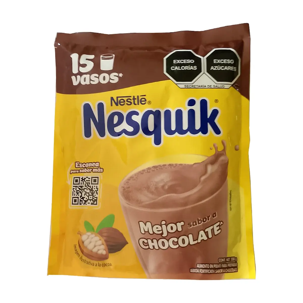 Chocolate en polvo Nesquik Nestlé (200 g / 7.05 oz) - Thumbnail 2